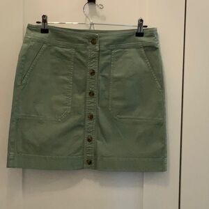Vineyard Vines Utility Skirt Sage Olive Size 6 NEW w/Tags
